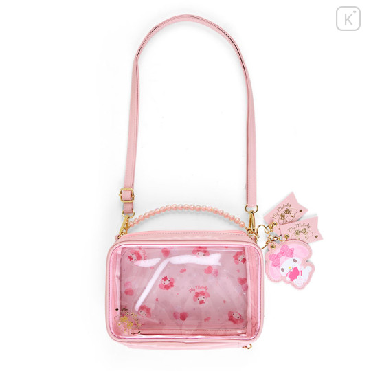 Japan Sanrio Original Plush Shoulder Bag - My Melody / Enjoy Idol - 1