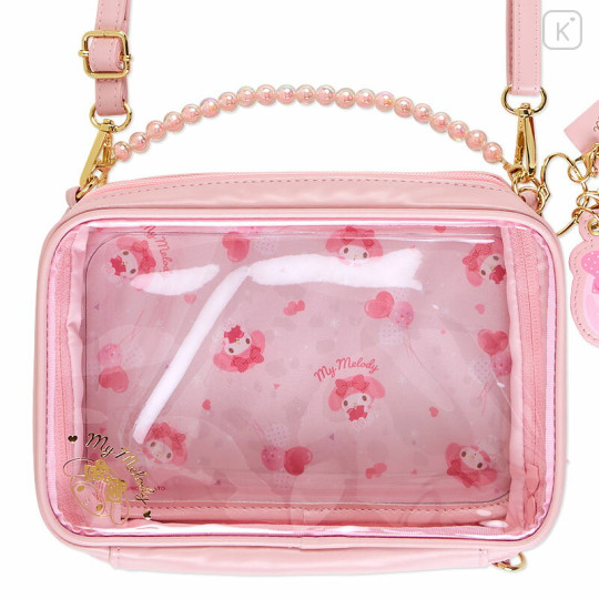Japan Sanrio Original Plush Shoulder Bag - My Melody / Enjoy Idol - 2