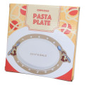Japan Disney Porcelain Pasta Plate - Chip & Dale / Light Brown - 3