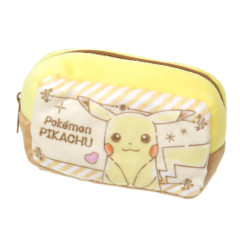Japan Pokemon Soft Mini Pouch - Pikachu