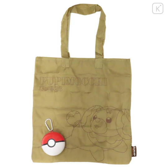 Japan Pokemon Eco Shopping Bag & Pokeball - Fidough - 1