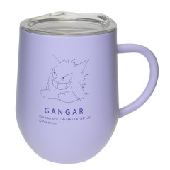 Japan Pokemon Stainless Mug with Lid - Gengar