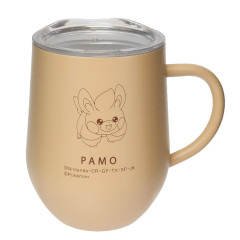 Japan Pokemon Stainless Mug with Lid - Pawmi
