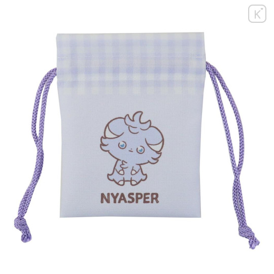 Japan Pokemon Mini Drawstring Bag - Espurr - 1