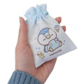 Japan Pokemon Mini Drawstring Bag - Piplup / Pokepeace - 2