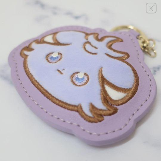 Japan Pokemon Craft Charm Keychain - Espurr / Pokepeace - 3