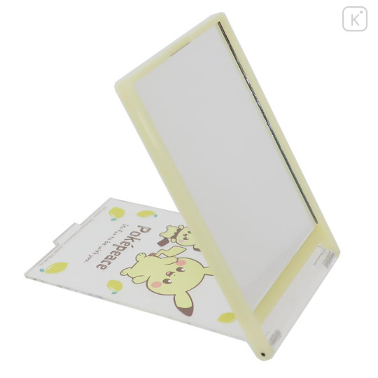 Japan Pokemon Standable Folding Mirror - Pichu & Pikachu / Lemon - 2