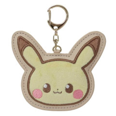 Japan Pokemon Craft Charm Keychain - Pikachu / Pokepeace