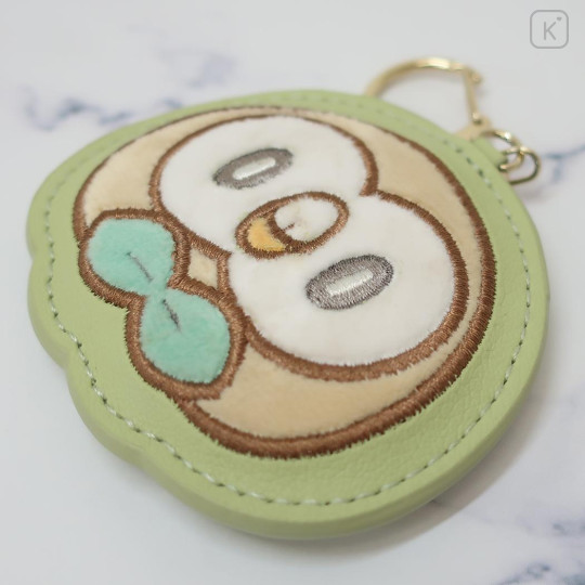 Japan Pokemon Craft Charm Keychain - Rowlet / Pokepeace - 3