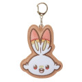 Japan Pokemon Craft Charm Keychain - Scorbunny / Pokepeace - 1