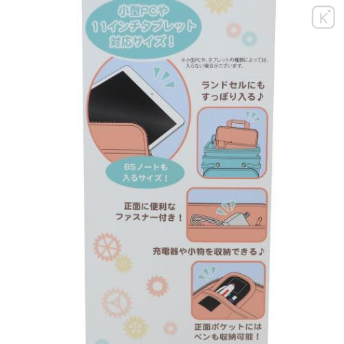 Japan San-X Tablet Case - Sumikko Gurashi Movie The Mysterious Child of the Makeshift Factory / Green - 6