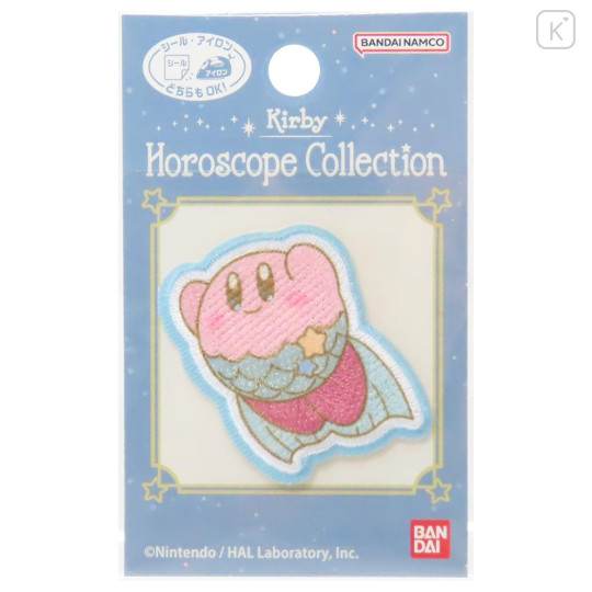 Japan Kirby Embroidery Iron-on Applique Patch - Horoscope Collection Pisces - 1