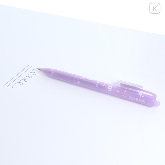 Japan Chiikawa Mascot Ballpoint Pen - Momonga / Purple - 3