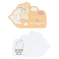 Japan Chiikawa Die-cut Mini Letter Set - Rabbit / Orange - 2