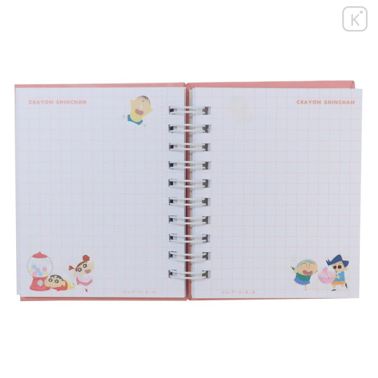 Japan Crayon Shin-chan Mini Notebook - Friends / Gashapon - 3