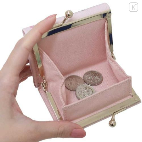 Japan San-X Tri-Fold Wallet & Coin Case - Girl Characters / Pink - 4