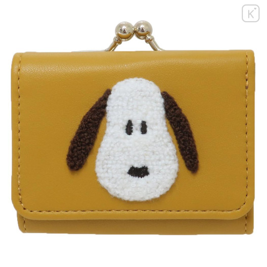 Japan Peanuts Tri-Fold Wallet & Coin Case - Snoopy / Marimo - 1