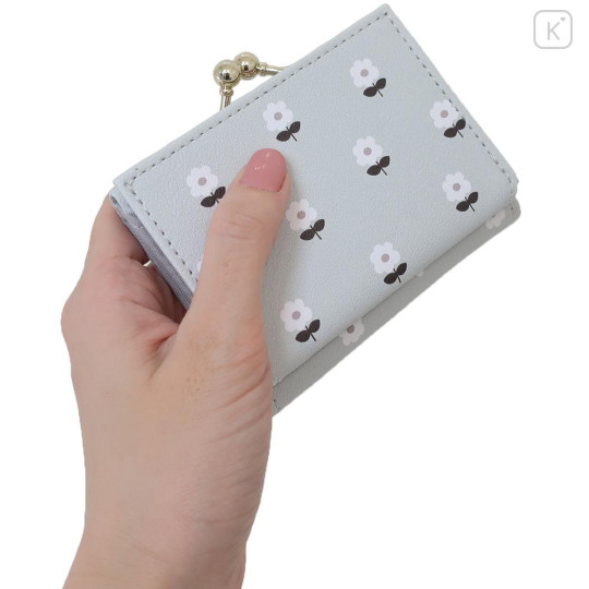 Japan Miffy Tri-Fold Wallet & Coin Case - Light Grey - 2