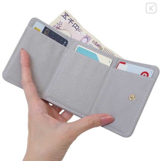 Japan Miffy Tri-Fold Wallet & Coin Case - Light Grey - 3