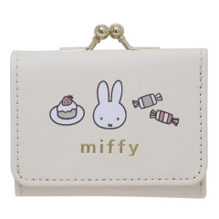 Japan Miffy Tri-Fold Wallet & Coin Case - Beige