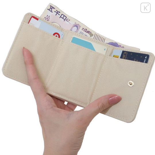 Japan Miffy Tri-Fold Wallet & Coin Case - Beige - 3