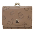 Japan Miffy Tri-Fold Wallet & Coin Case - Brown - 1