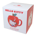 Japan Sanrio Mug - Hello Kitty / Apple - 3