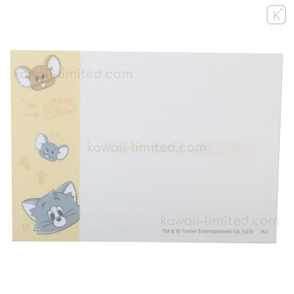 Japan Tom And Jerry Mini Notepad Baby Chase Kawaii Limited