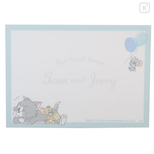 Japan Tom and Jerry Mini Notepad - Cloud - 3