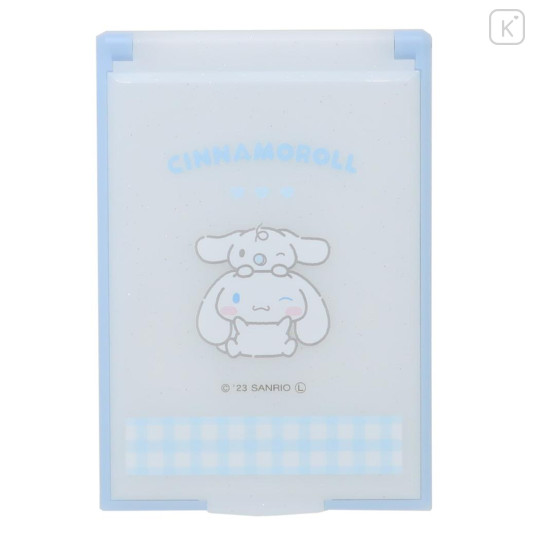 Japan Sanrio Standable Folding Mirror - Cinnamoroll & Milk - 1