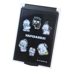 Japan Sanrio Standable Folding Mirror - Boys Hapidanbui / Black