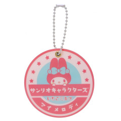 Japan Sanrio Slide Mirror Keychain - My Melody / Yogurt