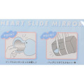Japan Sanrio Slide Mirror Keychain - Kuromi / Heart Purple - 2