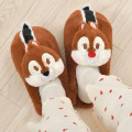 Japan Disney Store Plush Slippers - Chip & Dale - 1