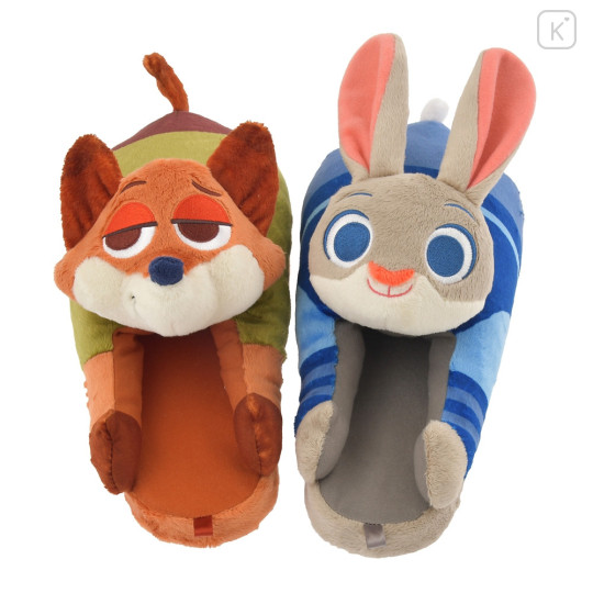Japan Disney Store Plush Slippers - Judy Hopps & Nick Wilde - 2