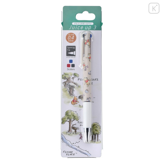 Japan Disney Store Juice Up 3 Multi Gel Pen - Pooh : Beige - 1