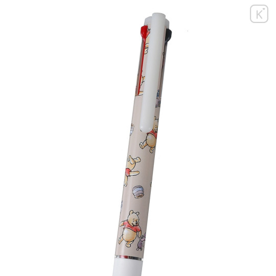 Japan Disney Store Juice Up 3 Multi Gel Pen - Pooh : Beige - 4