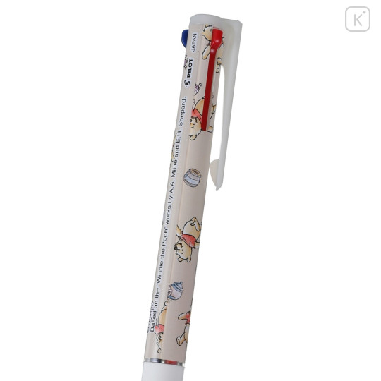 Japan Disney Store Juice Up 3 Multi Gel Pen - Pooh : Beige - 6