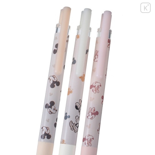Japan Disney Store Juice Up Gel Pen Set - Mickey Mouse & Minne Mouse - 4