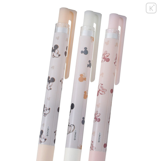 Japan Disney Store Juice Up Gel Pen 3pcs Set - Mickey Mouse & Minne Mouse - 5