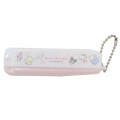 Japan Sanrio Folding Compact Comb & Brush - Characters / White - 2