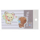 Japan San-X Vinyl Sticker - Chairoikoguma & Korilakkuma : Flora