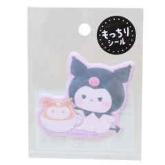 Japan Sanrio × Mochimochi Vinyl Sticker - Kuromi