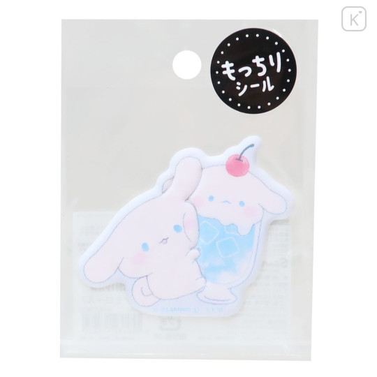 Japan Sanrio × Mochimochi Vinyl Sticker - Cinnamoroll - 1