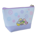 Japan San-X Triangular Mini Pouch - Sumikko Gurashi Movie The Mysterious Child of the Makeshift Factory / Blue - 2