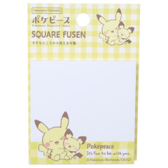 Japan Pokemon Sticky Notes - Pikachu & Friends / Pokepeace B