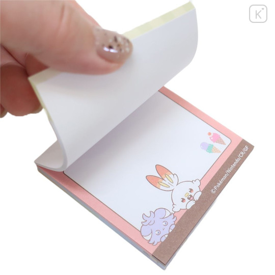 Japan Pokemon Sticky Notes - Pikachu & Friends / Pokepeace B - 2