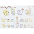 Japan Pokemon Big Sticker Set - Pokepeace D - 2