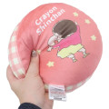 Japan Crayon Shin-chan Fluffy Cushion - Red & Yellow - 2