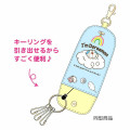 Japan Sanrio Key Case with Reel - Hello Kitty / Pink - 3